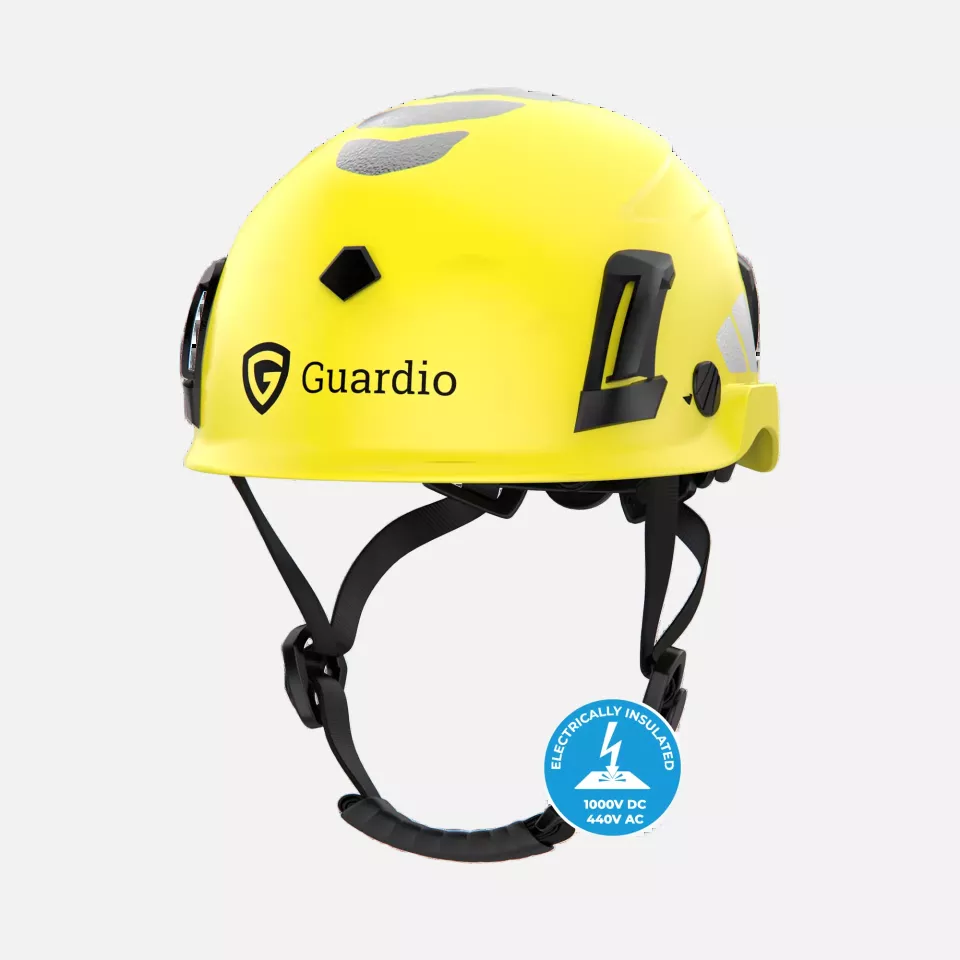 Guardio 1001675707, Armet Volt Reflex Safety Helmet, Yellow, image 1, gallery thumbnail