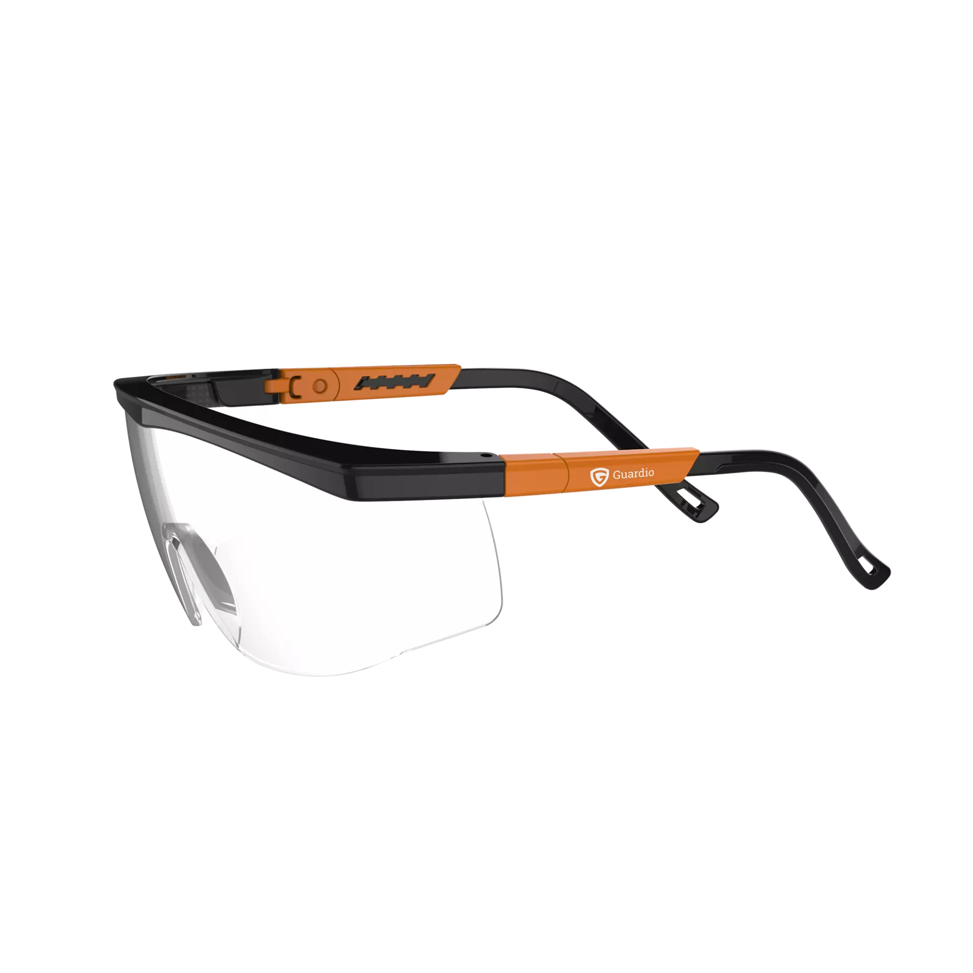 Guardio 1001730103, Salus OTG Eco Safety Glasses, Transparent, image 4