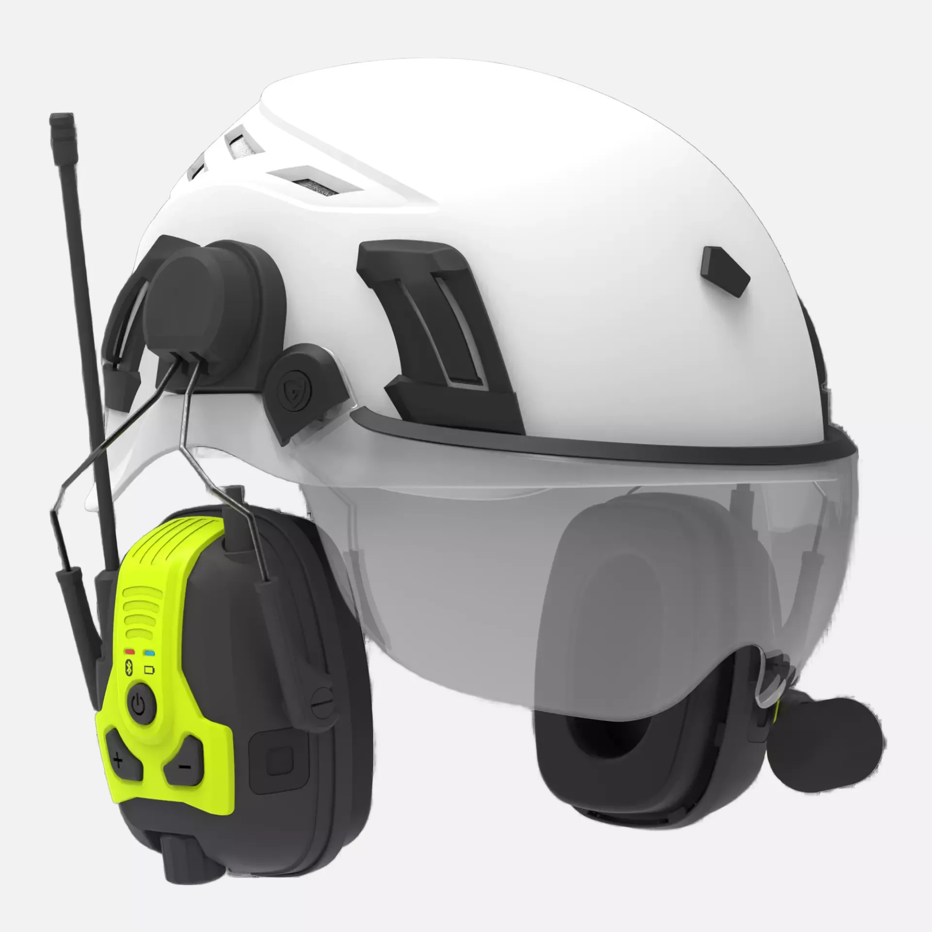 Guardio 1001940914, Freebird PRO X Hearing Protection, Black/Fluorescent Yellow, image 9