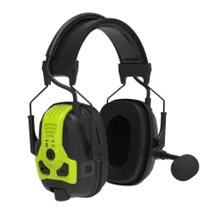  1001939914, Guardio Freebird BT X Hearing Protection, Black/Fluorescent Yellow