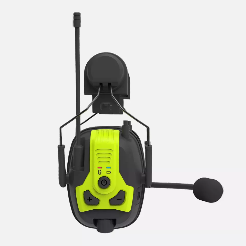 Guardio 1001940914, Freebird PRO X Hearing Protection, Black/Fluorescent Yellow, image 6, gallery thumbnail
