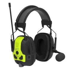  1001940914, Guardio Freebird PRO X Hearing Protection, Black/Fluorescent Yellow
