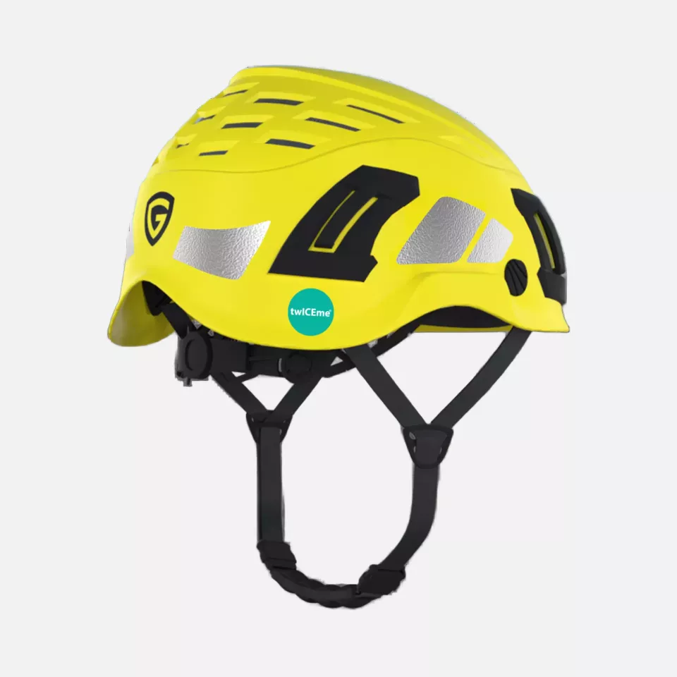 Guardio 1001672707, Armet Reflex Safety Helmet, Yellow, image 3, gallery thumbnail
