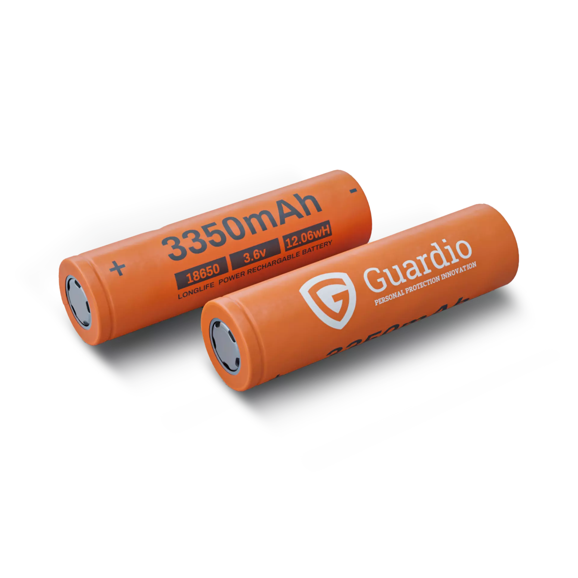 Guardio 1001657001, Longlife Rechargeable Batteries, 3350mAh, Orange, image 1