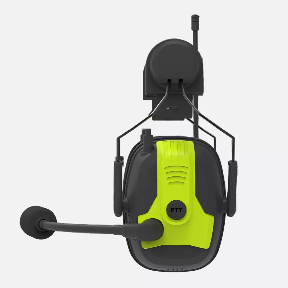 Guardio 1001940914, Freebird PRO X Hearing Protection, Black/Fluorescent Yellow, image 8, gallery thumbnail