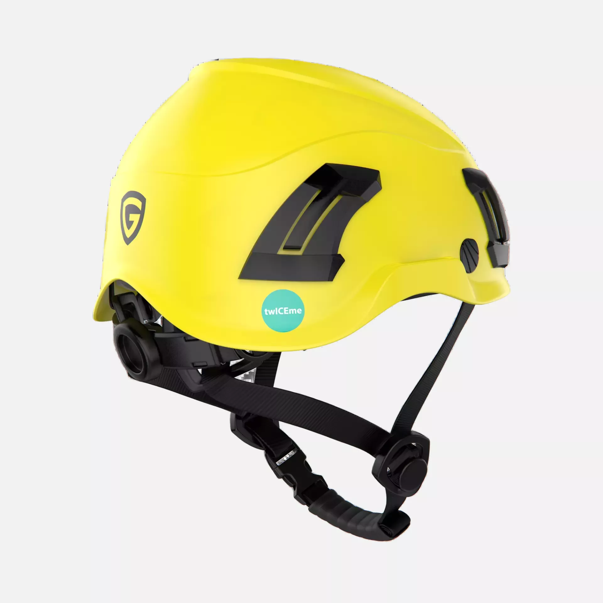 Guardio 1001676707, Armet Volt Fluorescent Safety Helmet, Yellow, image 4