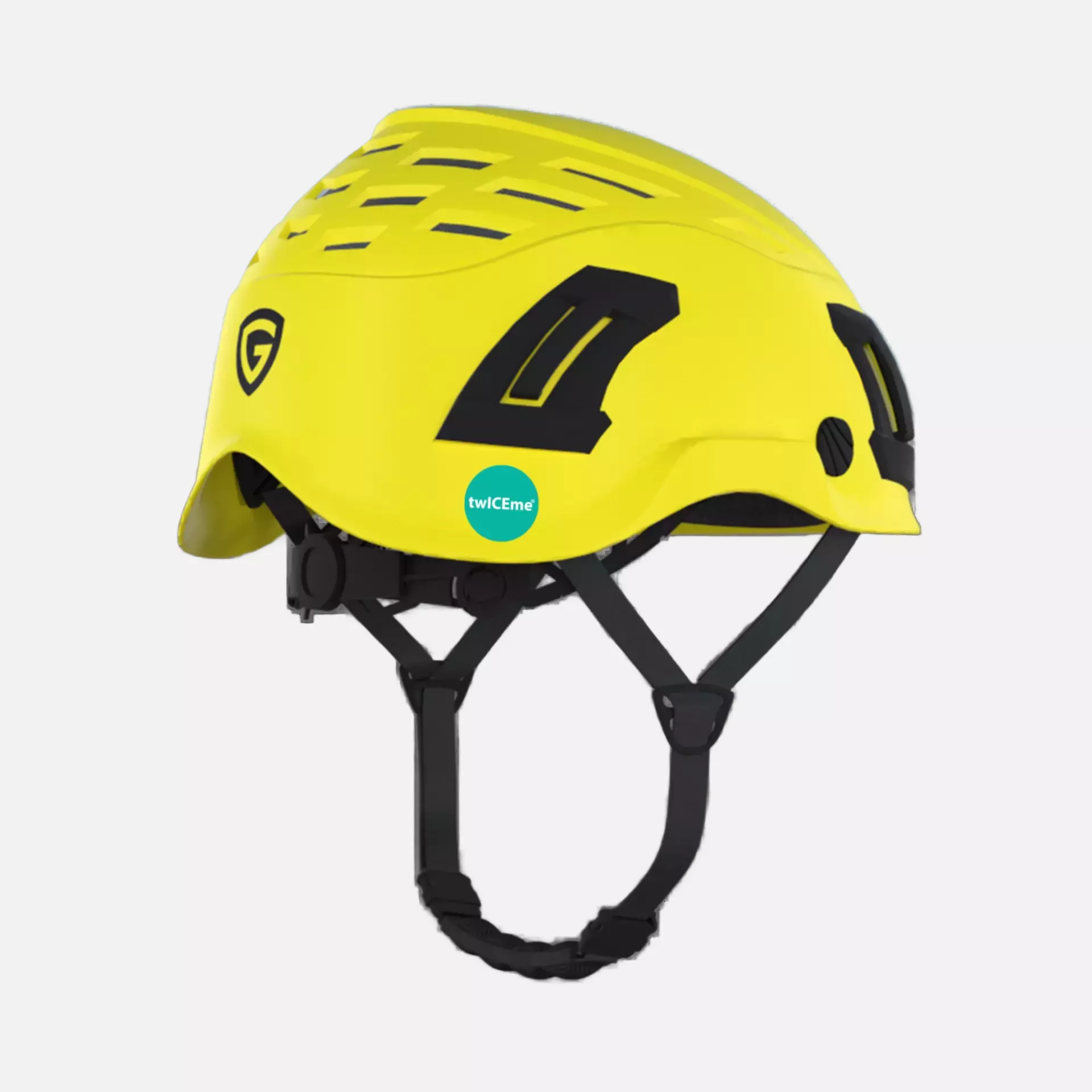Guardio 1001673707, Armet Fluorescent Safety Helmet, Yellow, image 3