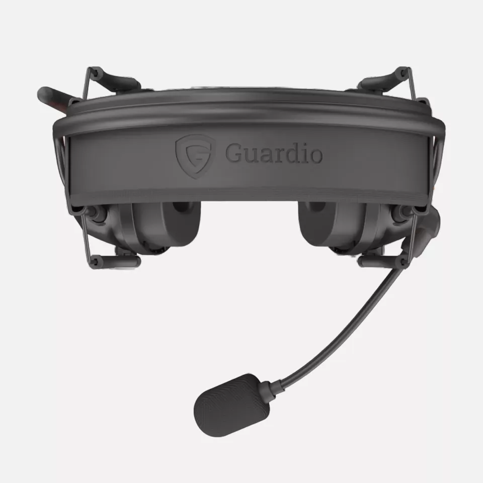 Guardio 1001722001, Freebird Mesh Hearing Protection, Black, image 5, gallery thumbnail