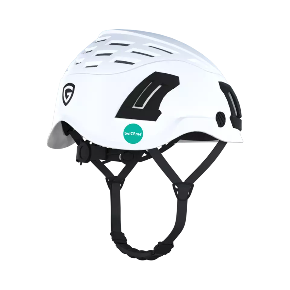 Guardio 1001671101, Armet Safety Helmet, White, image 3, gallery thumbnail
