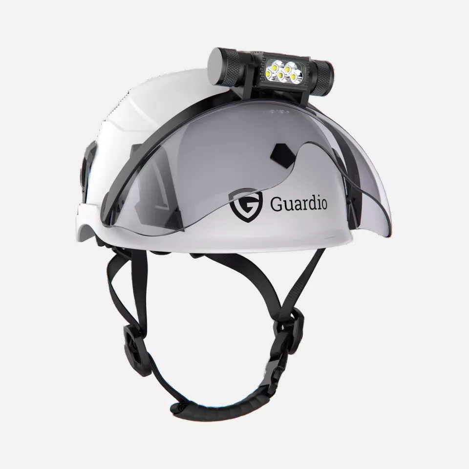 Guardio 1001656001, VisorFlex LED-Stirnlampe, Schwarz, image 2, gallery thumbnail