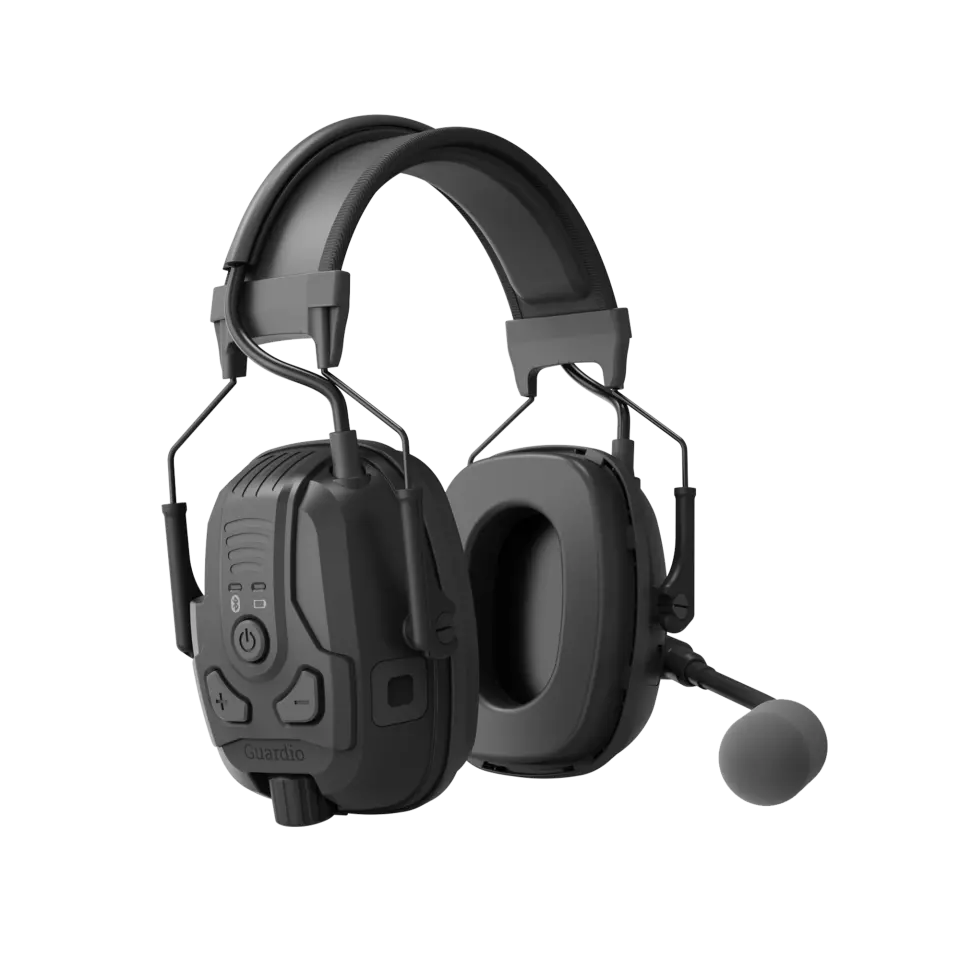 Guardio 1001645001, Freebird Bluetooth Hearing Protection, Black, image 1, gallery thumbnail