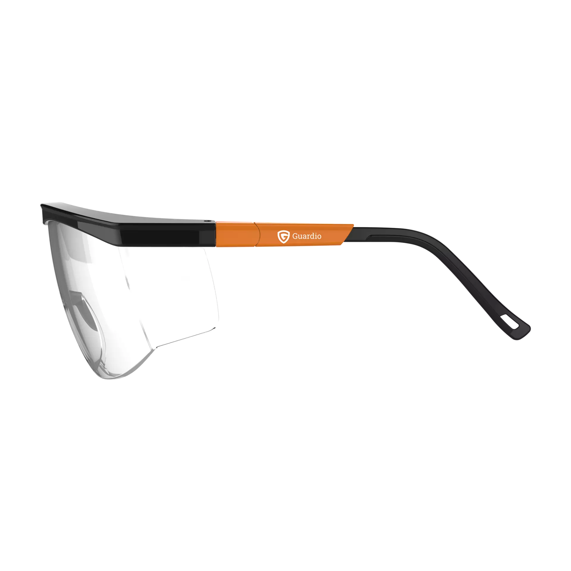 Guardio 1001730103, Salus OTG Eco Safety Glasses, Transparent, image 1