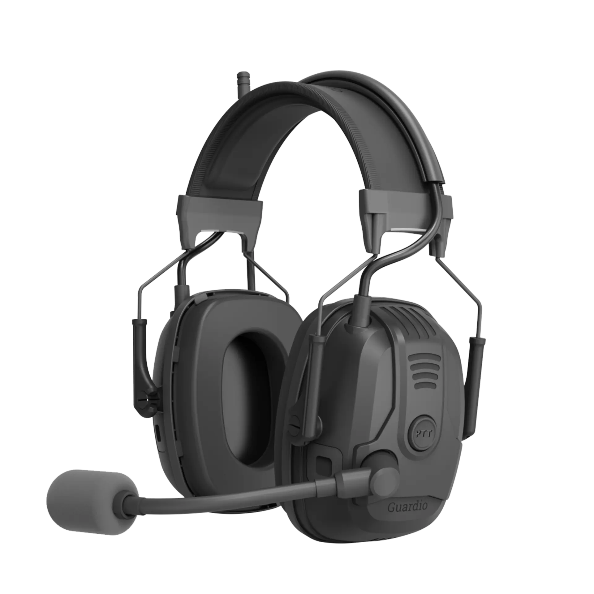 Guardio 1001646001, Freebird COM Hearing Protection, Black, image 2