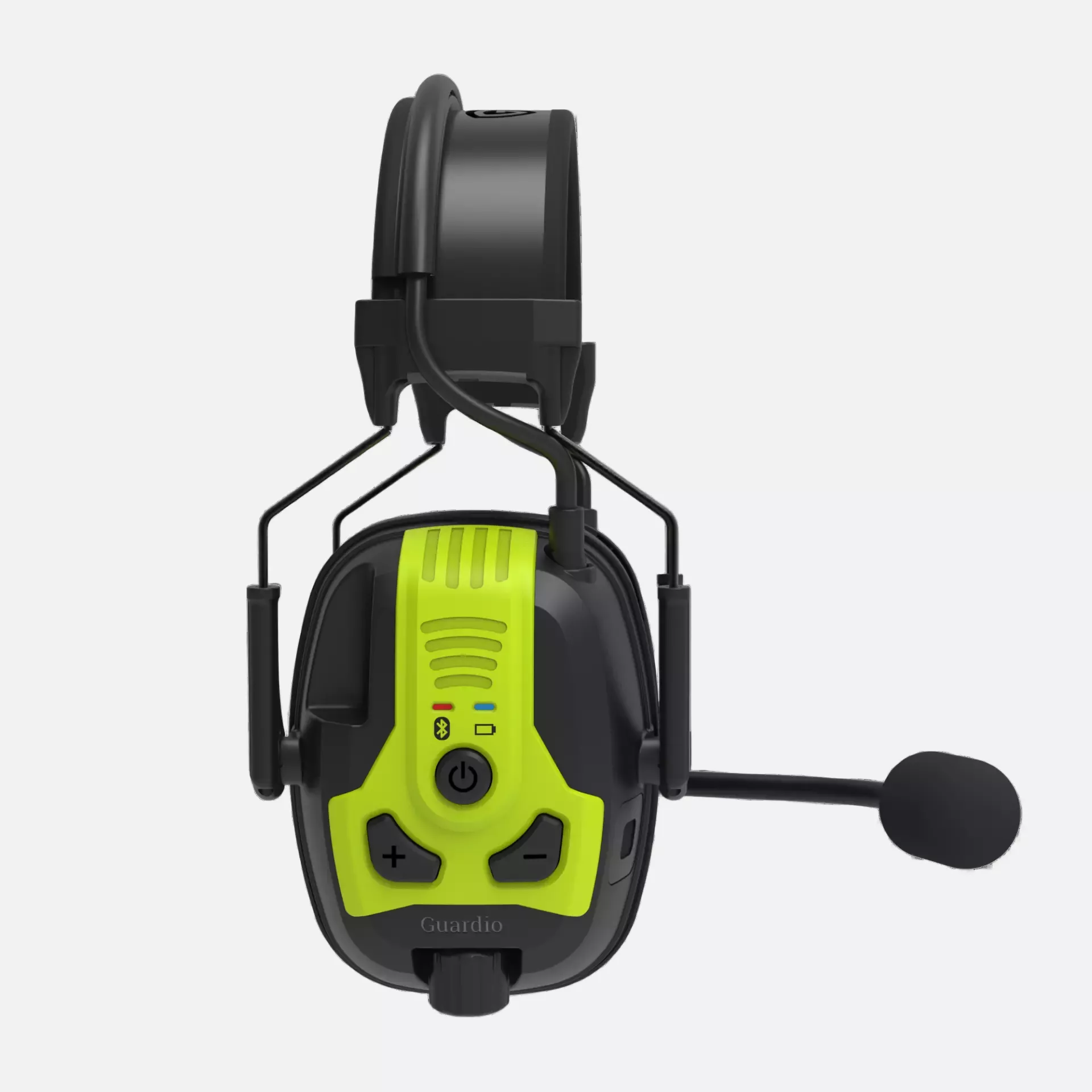 Guardio 1001939914, Freebird BT X Hearing Protection, Black/Fluorescent Yellow, image 2