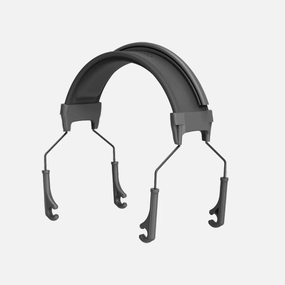 Guardio 1001650001, Freebird Headband for Hearing Protection, Black, image 3, gallery thumbnail