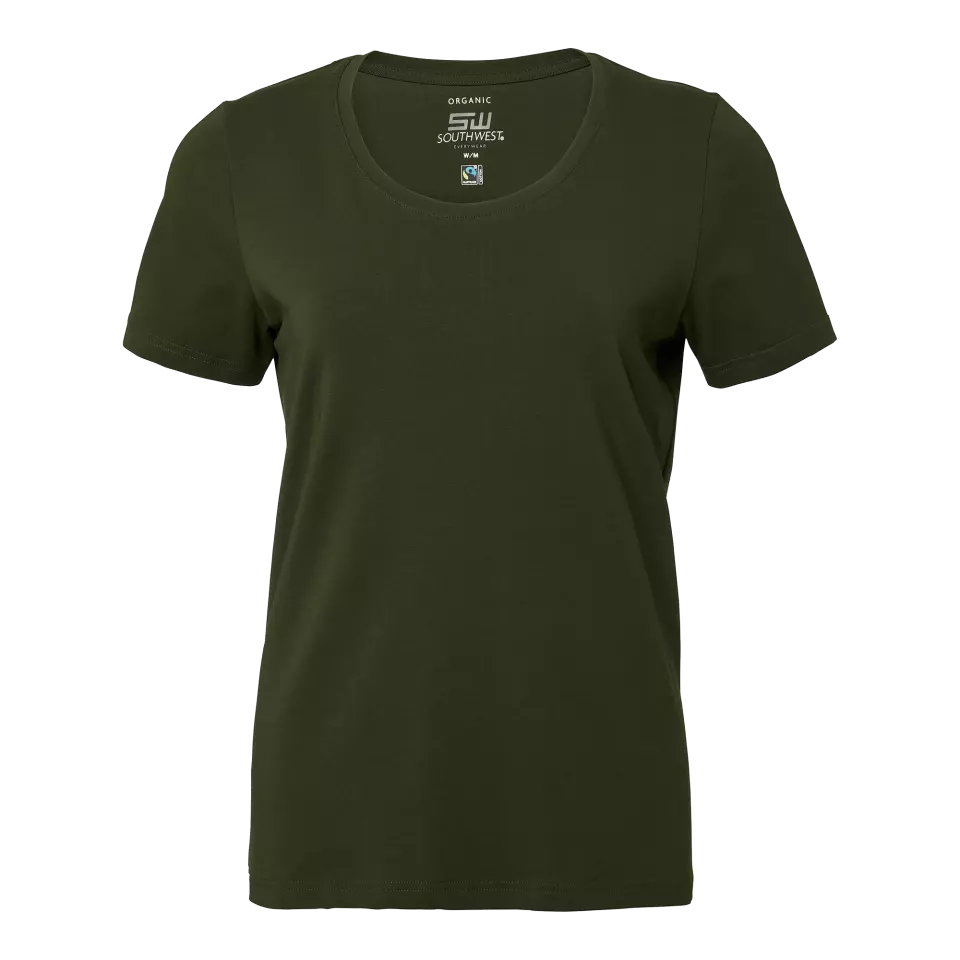 South West 1000198303, Nora T-Shirt, Dunkeloliv, image 1, gallery thumbnail