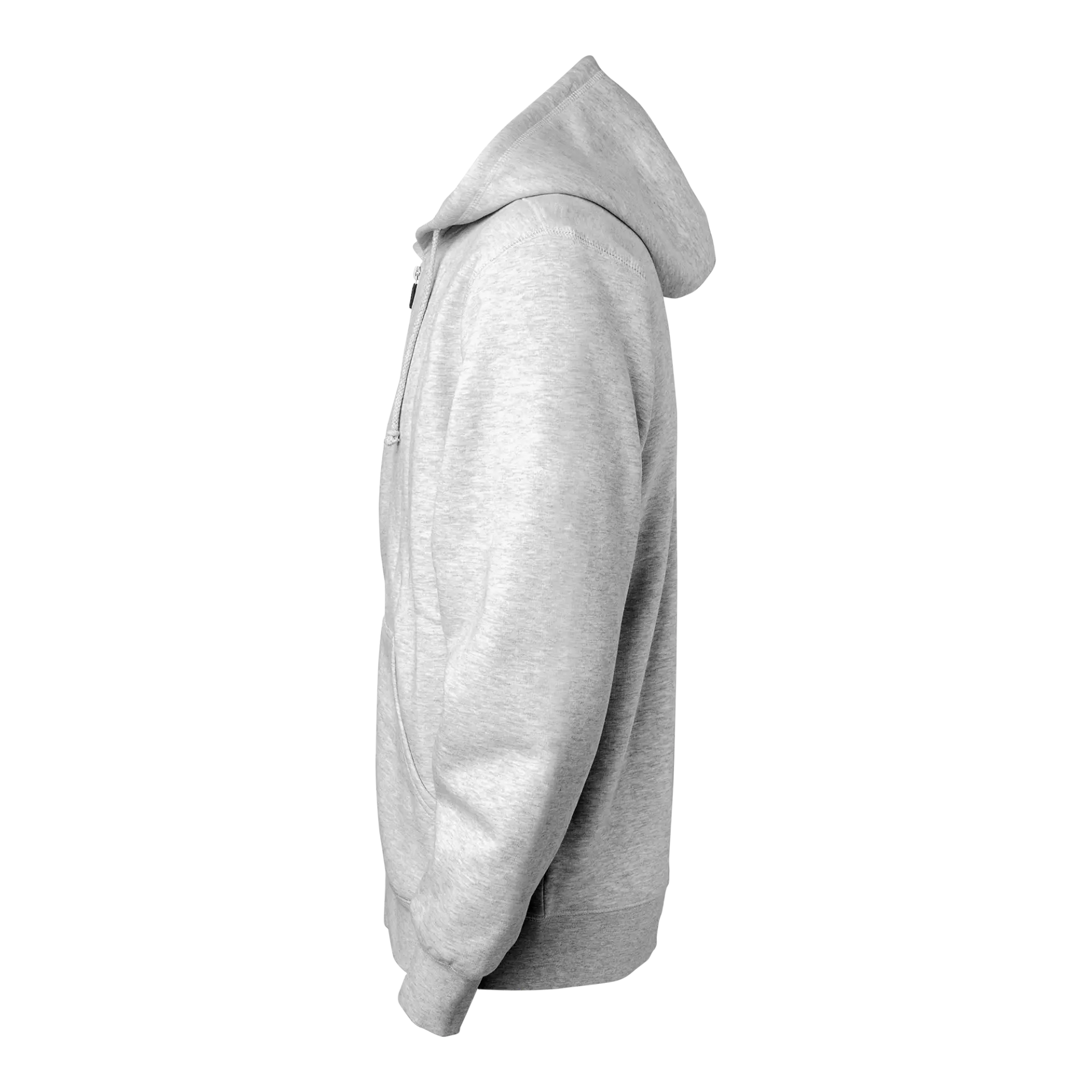 South West 1000221041, Parry Kapuzen-Sweatjacke, Grau Meliert, image 4