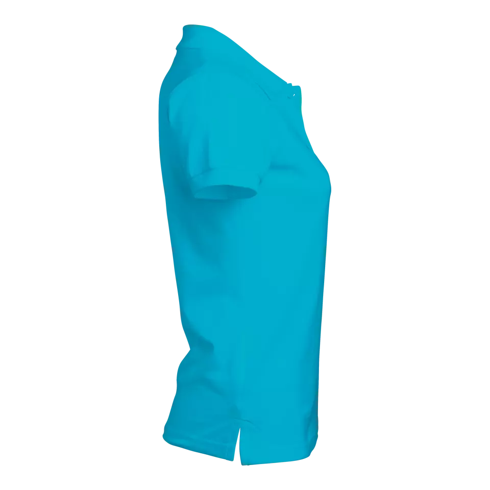 South West 1000206424, Coronita Damen Poloshirt, Aqua, image 3, gallery thumbnail