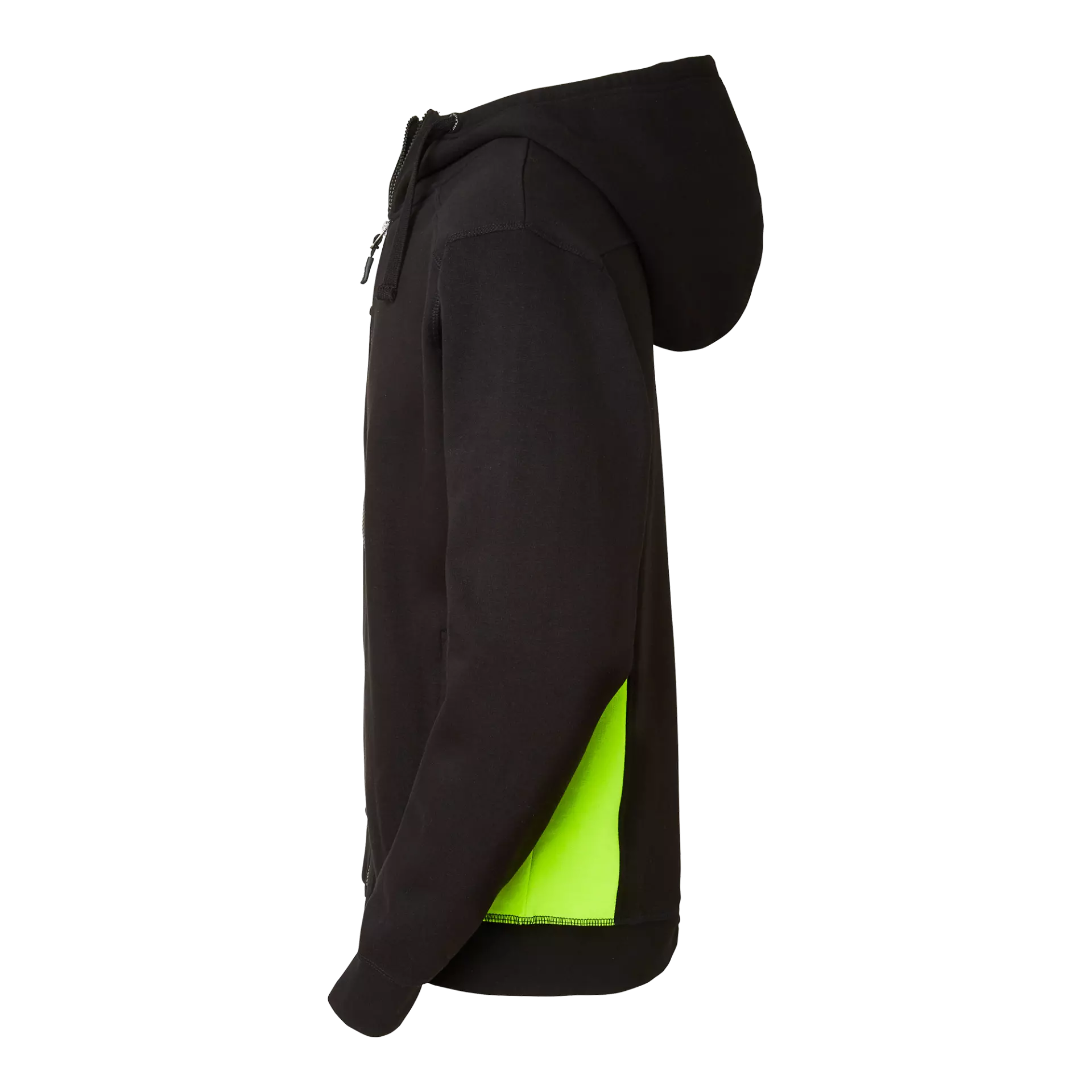 South West 1000231912, Franklin Sweatjacke, Schwarz/Gelb, image 4