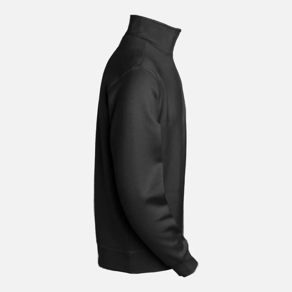 South West 1000223001, Stewart Half-Zip Sweatshirt, Black, image 3, gallery thumbnail