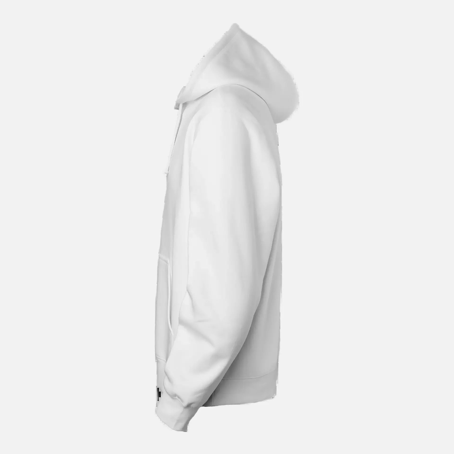 South West 1000219101, Taber Hooded Sweatshirt, White, image 4