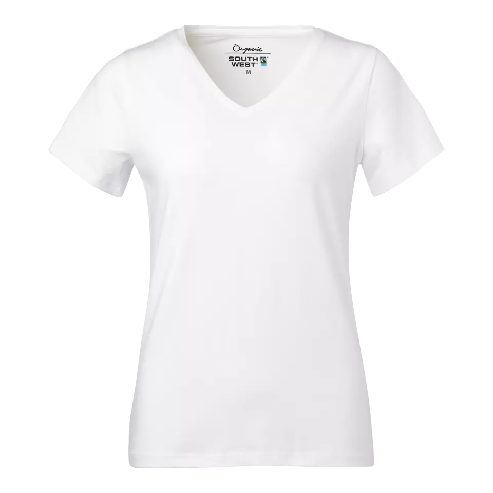 South West 1000195101, Scarlet T-shirt, White, image 1, gallery thumbnail