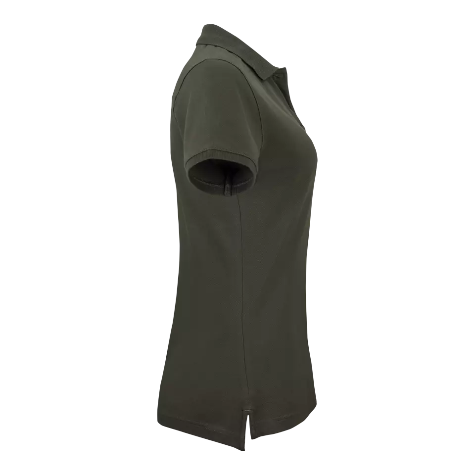 South West 1000212303, Magda Damen Poloshirt, Dunkeloliv, image 3, gallery thumbnail