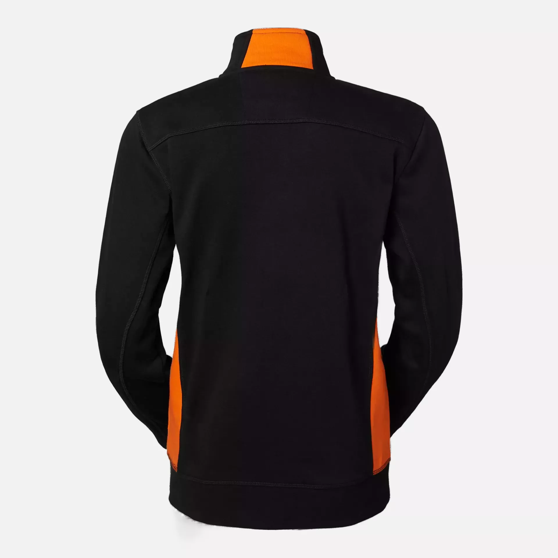South West 1000234916, Lucy Sweatjacke, Schwarz/Orange, image 2