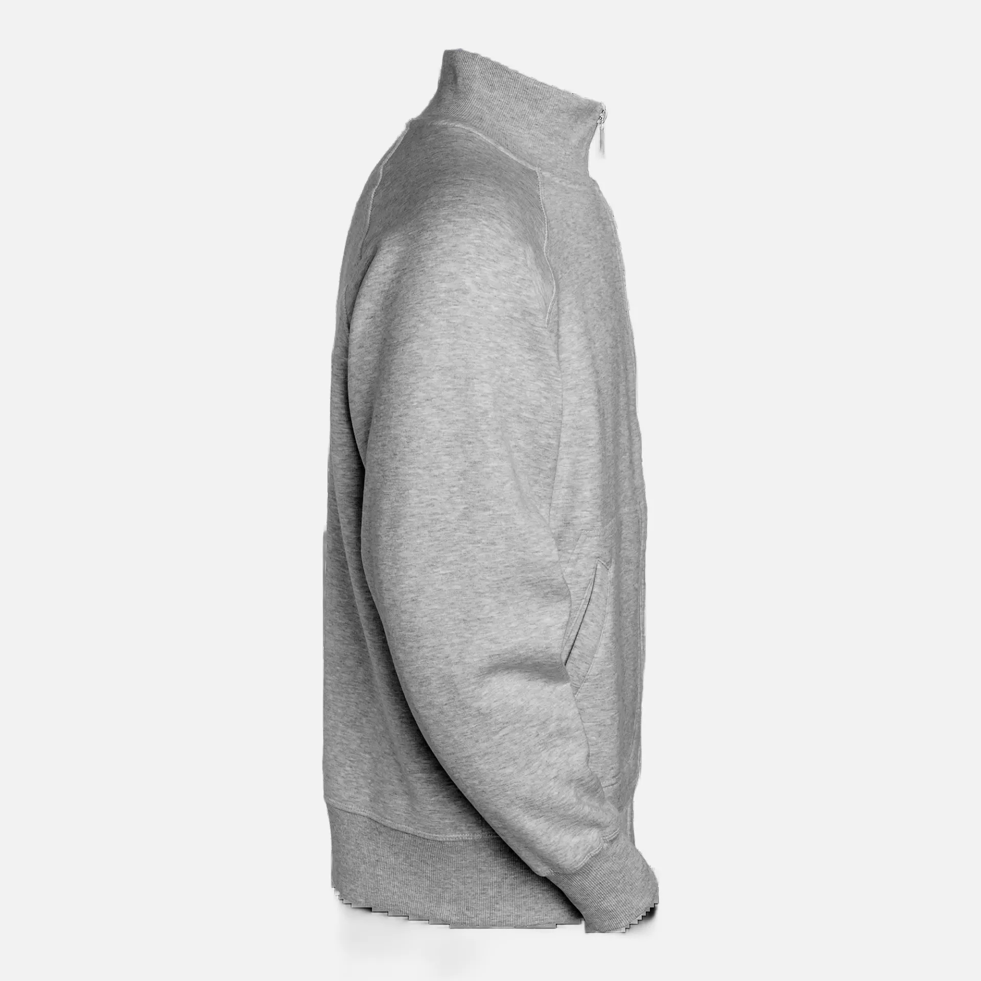 South West 1000227041, Denver Sweat Jacket, Grey Melange, image 3