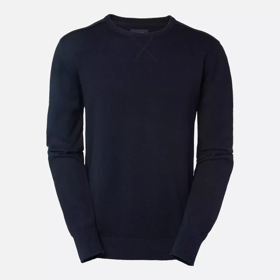 South West 1000339401, Fitzroy Round-Neck Pullover, Dark Navy, image 1, gallery thumbnail