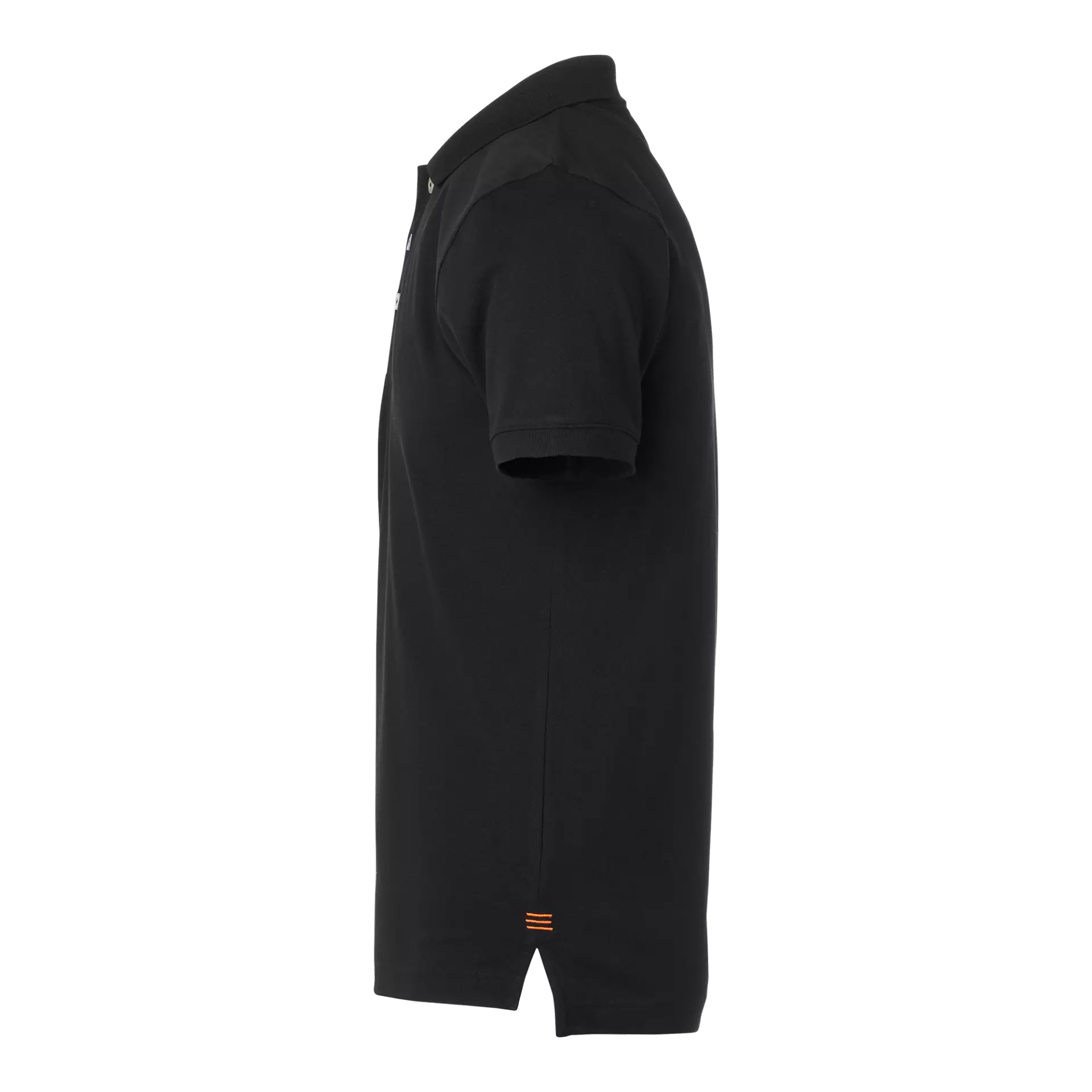 South West 1000213916, Weston Herren Poloshirt, Schwarz/Orange, image 4