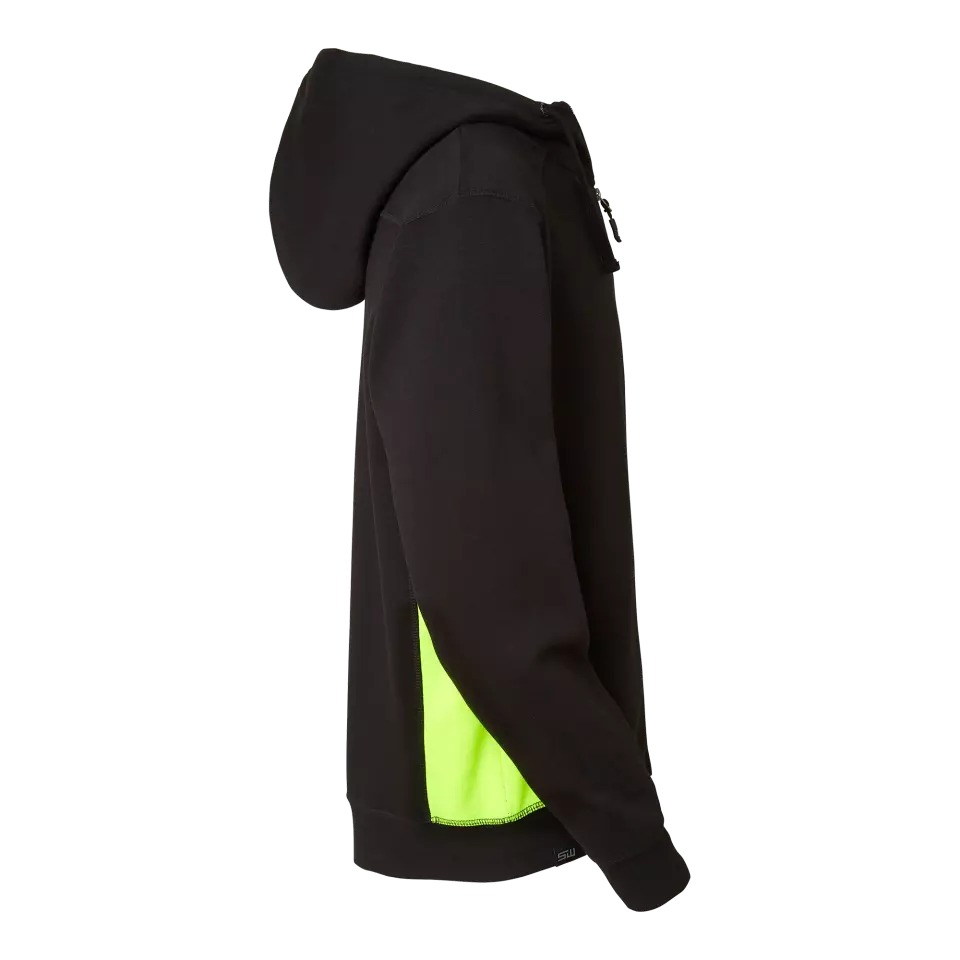 South West 1000231912, Franklin Sweatjacke, Schwarz/Gelb, image 3, gallery thumbnail