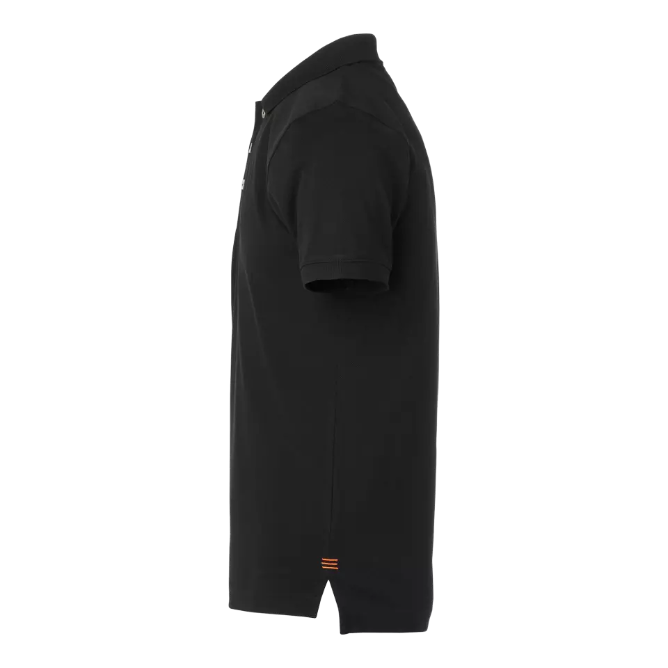 South West 1000213916, Weston Herren Poloshirt, Schwarz/Orange, image 4, gallery thumbnail