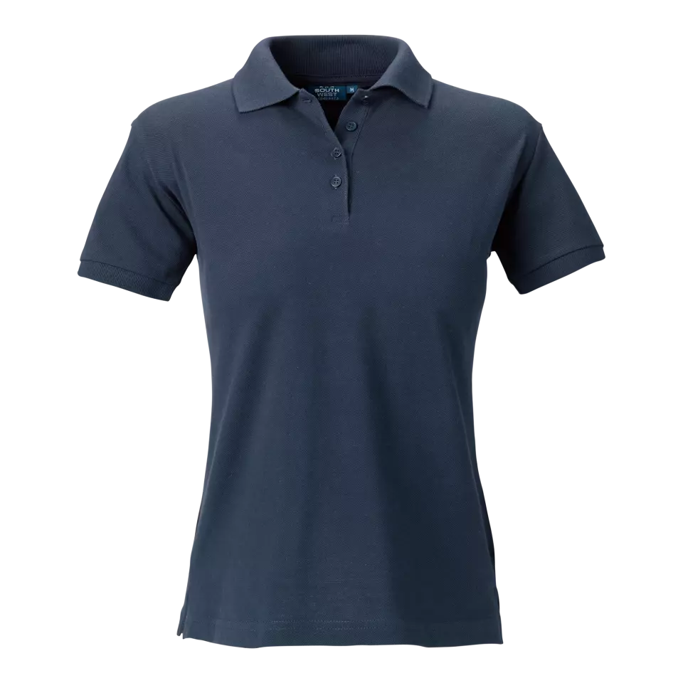 South West 1000206403, Coronita Women's Polo Shirt, Navy, image 1, gallery thumbnail