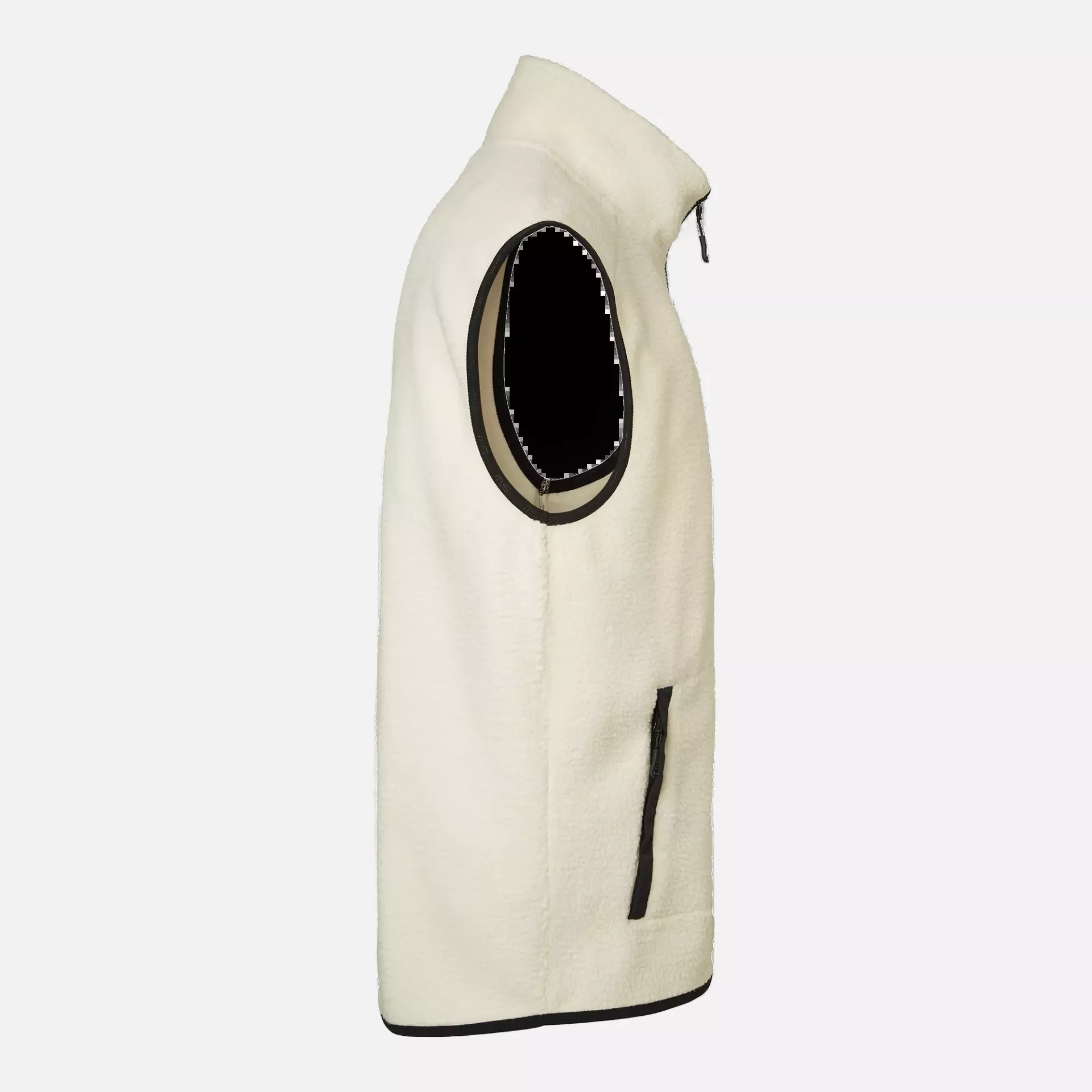 South West 1000334102, Seth Fleece Vest, Off White, image 3