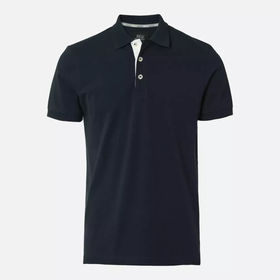 South West 1000207403, Morris Polo Shirt, Navy, image 1, gallery thumbnail