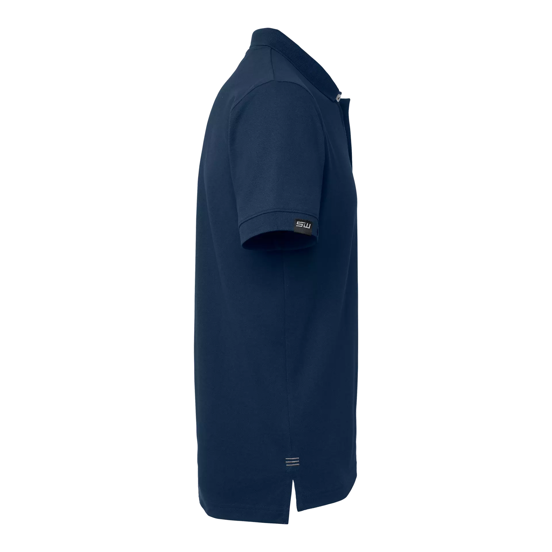 South West 1000213954, Weston Men's Polo Shirt, Navy/Grey, image 3