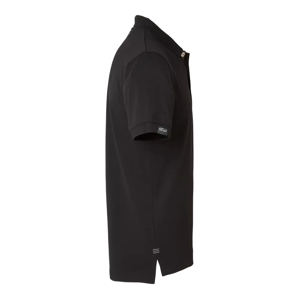 South West 1000213901, Weston Herren Poloshirt, Schwarz/Grau, image 3, gallery thumbnail