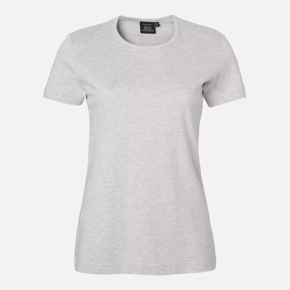South West 1000187041, Venice T-shirt, Grey Melange, image 1, gallery thumbnail