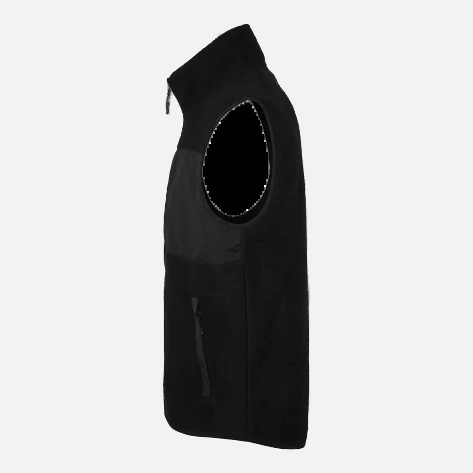 South West 1000334001, Seth Fleece Vest, Black, image 4, gallery thumbnail