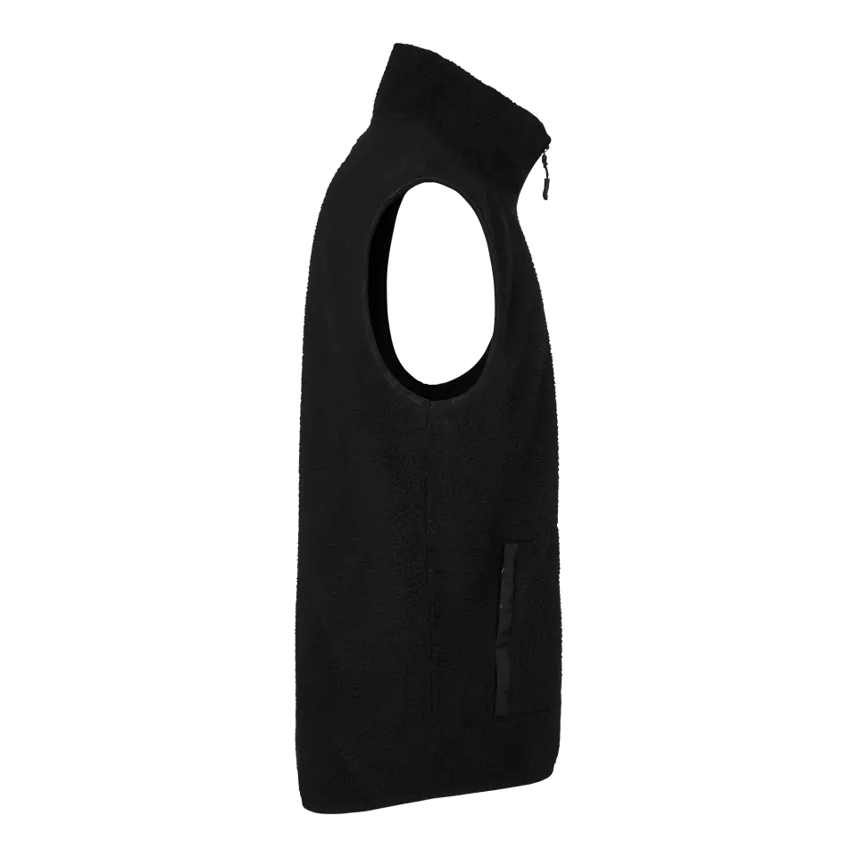 South West 1000334001, Seth Fleece Vest, Black, image 3, gallery thumbnail