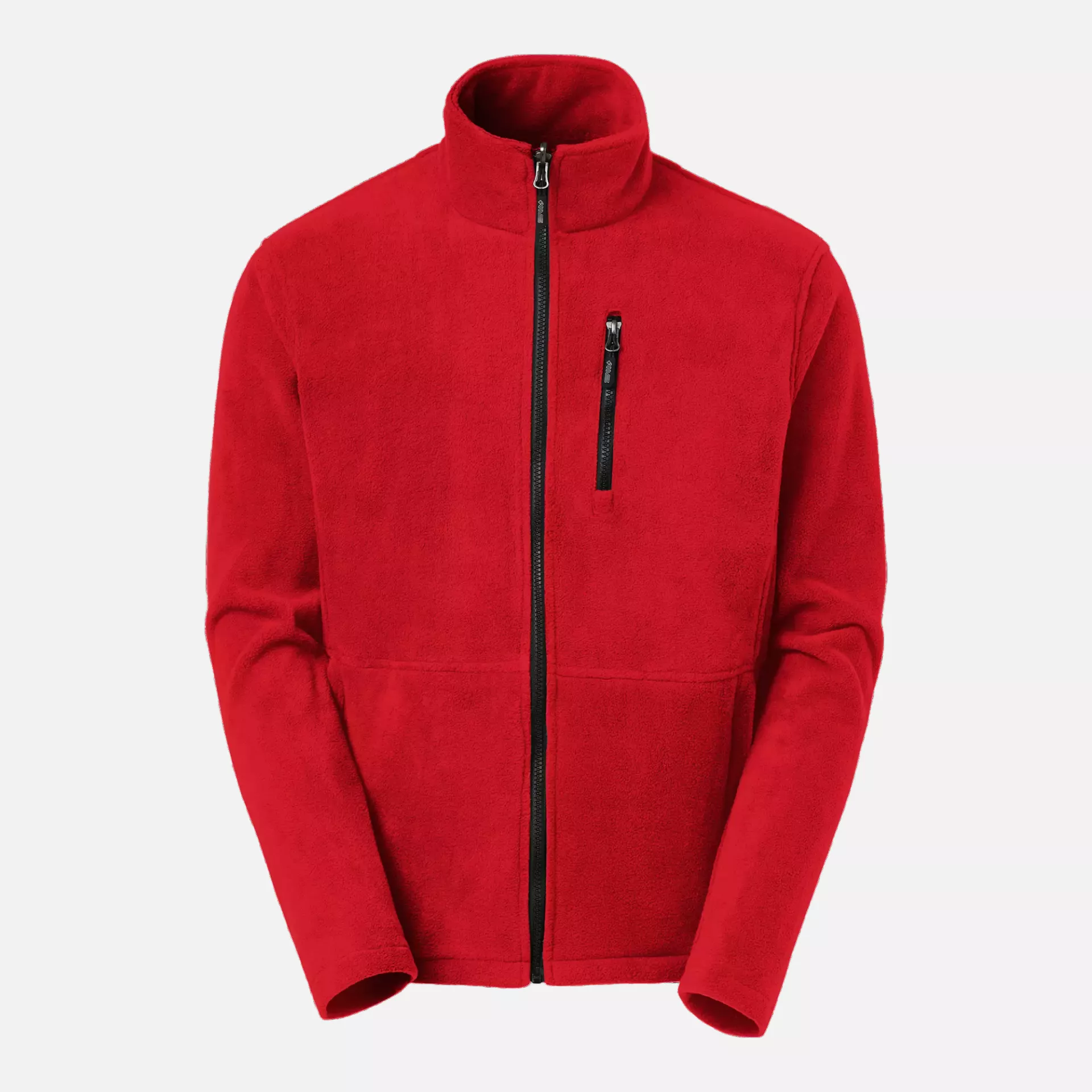 South West 1000329607, Ames Fleece Jacket, Red, image 1