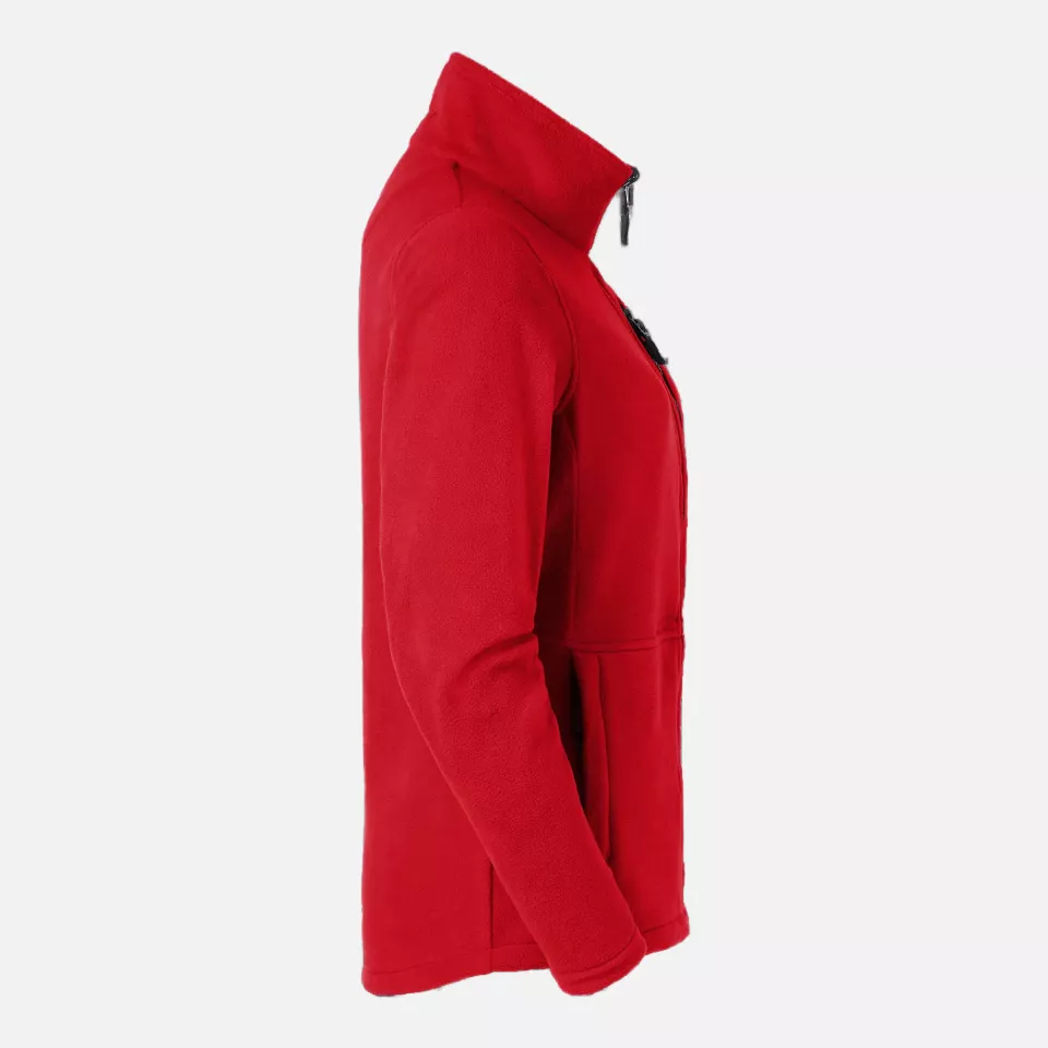 South West 1000330607, Alma Women's Fleece Jacket, Red, image 3, gallery thumbnail