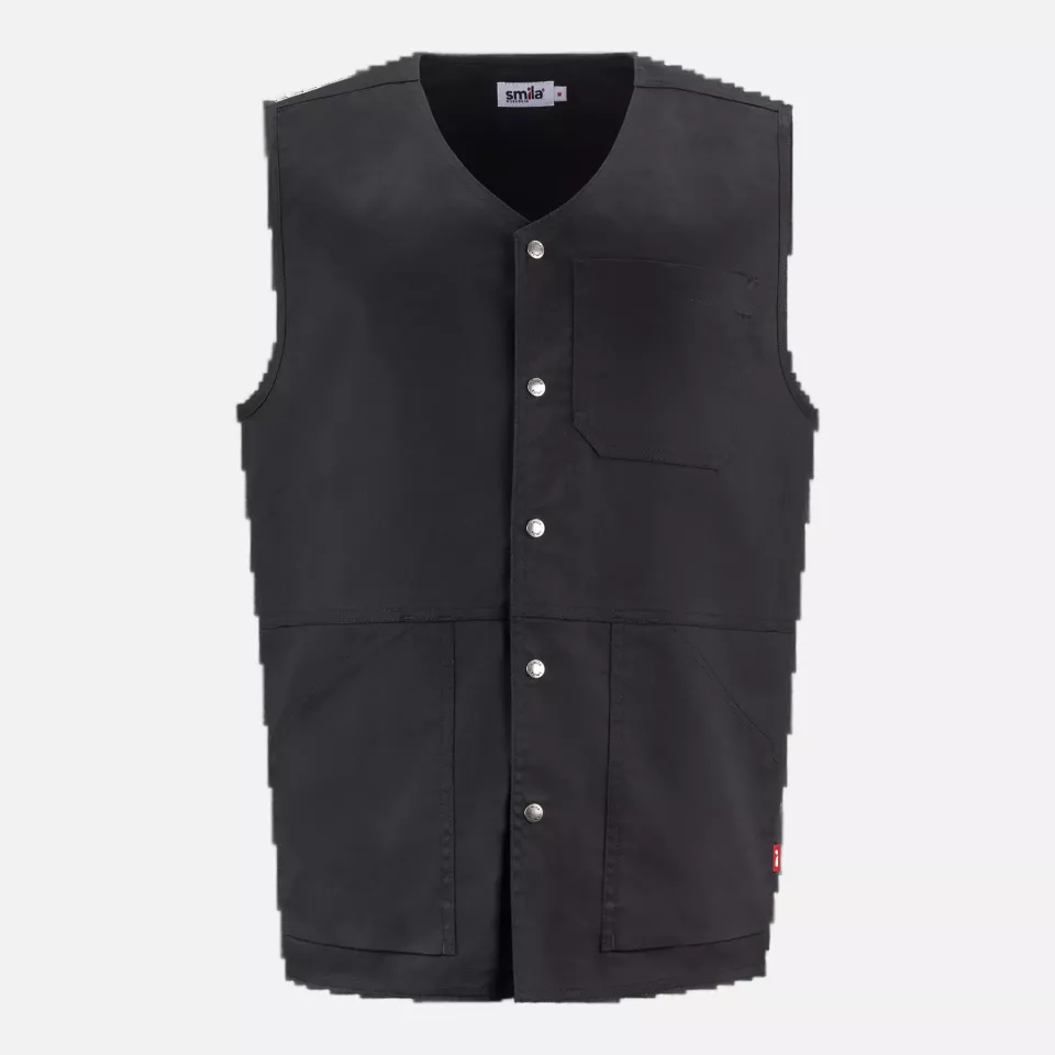 South West 1000436001, Ben Work Vest, Black, image 1, gallery thumbnail