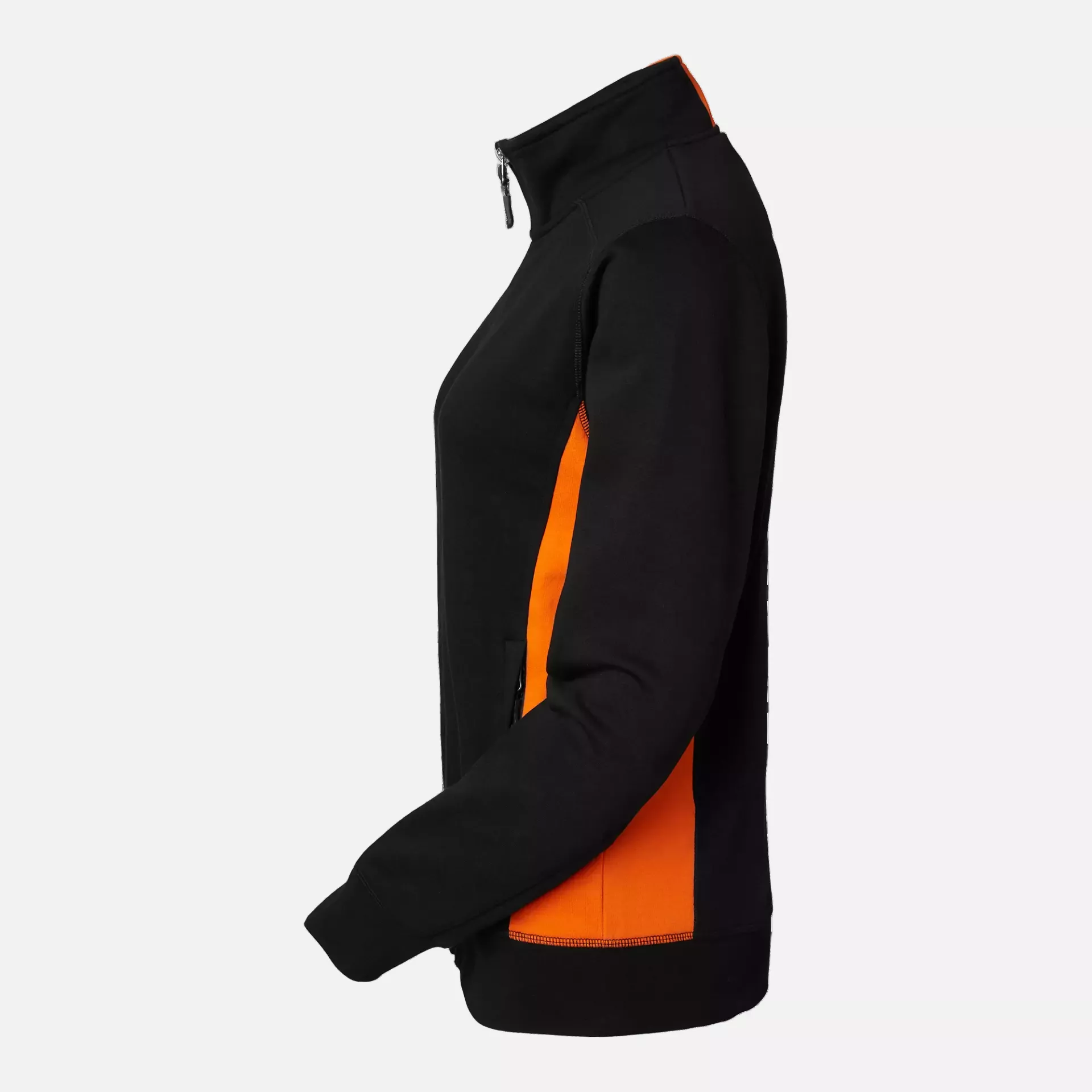 South West 1000234916, Lucy Sweatjacke, Schwarz/Orange, image 4