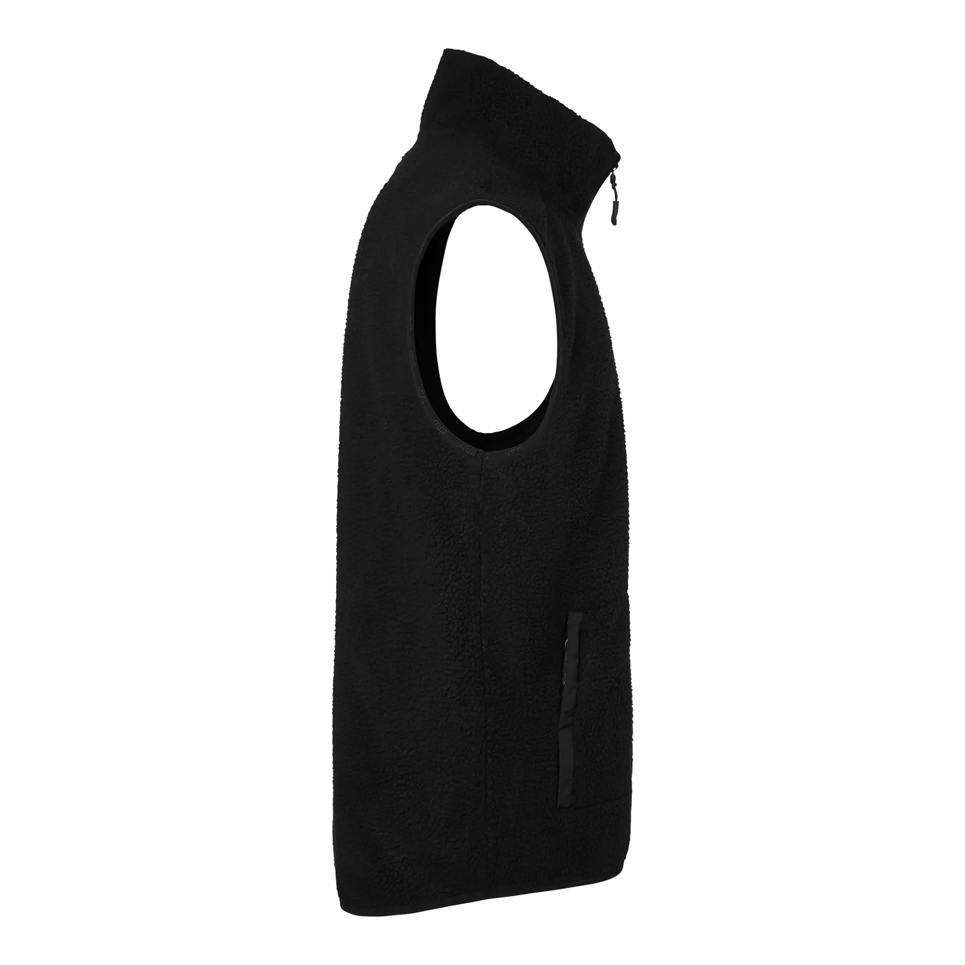 South West 1000334001, Seth Fleece Vest, Black, image 3