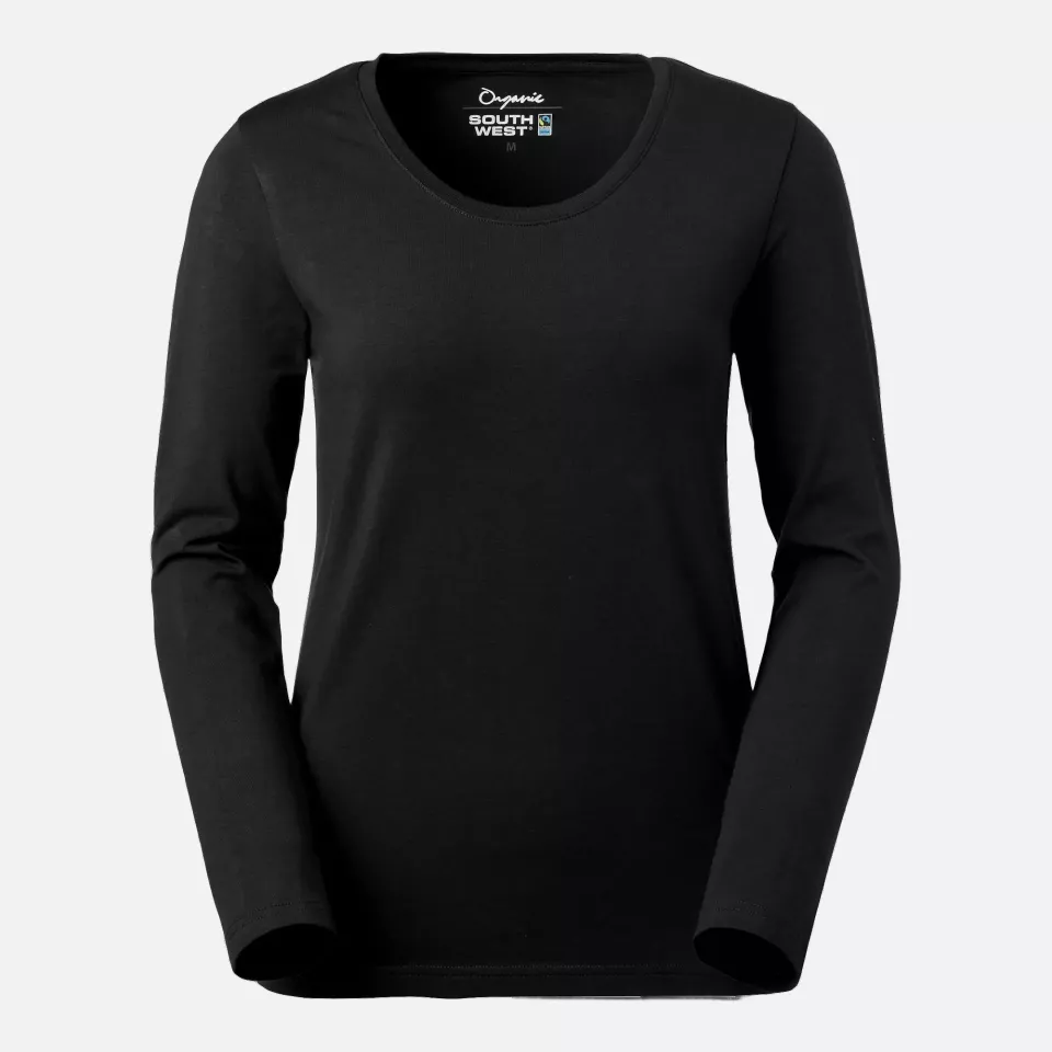 South West 1000199001, Lily T-shirt, Black, image 1, gallery thumbnail