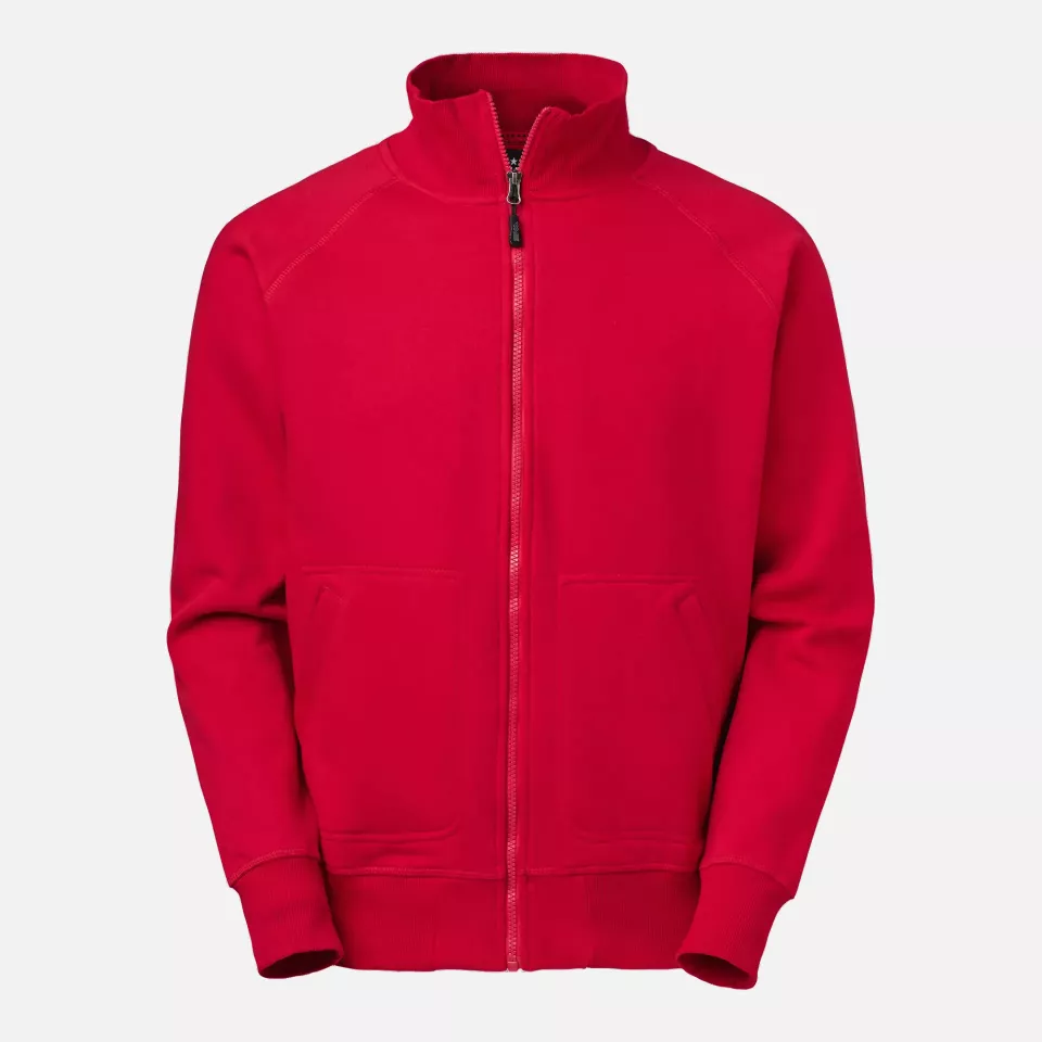 South West 1000227607, Denver Sweat Jacket, Red, image 1, gallery thumbnail