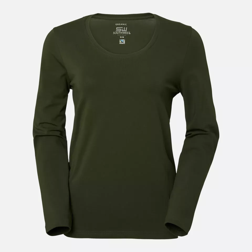 South West 1000199303, Lily T-shirt, Dark Olive, image 1, gallery thumbnail