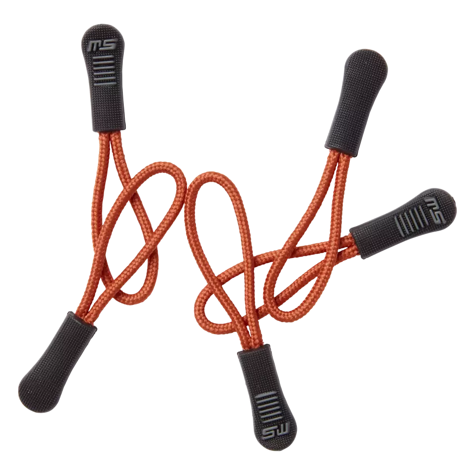 South West 1000954801, Zip Puller 5-Pack, Dark Orange, image 1, gallery thumbnail